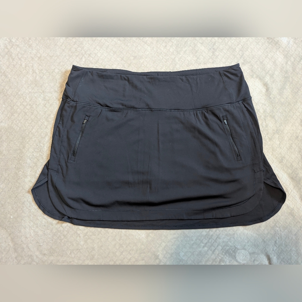 Athleta Black Athletic Skort